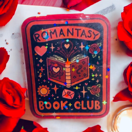 Romantasy Book Club Bookmark Magnet, book club, bookmark, book lover, romance book, best friends, slow burn