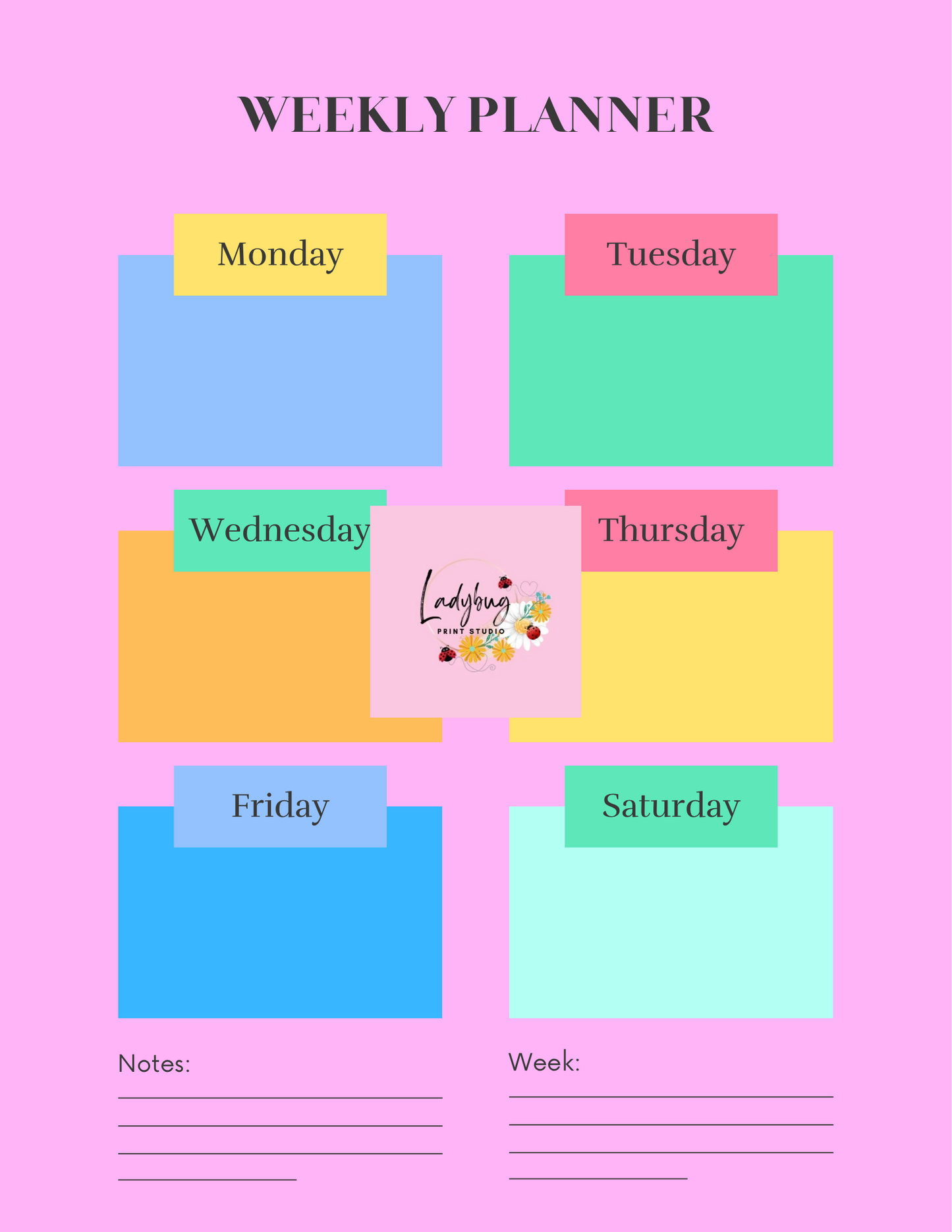 Weekly Planner